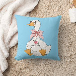 Personalized Red Love Valentine's Day  Throw Pillow