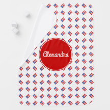 Personalized: Red: Puerto Rico Flag