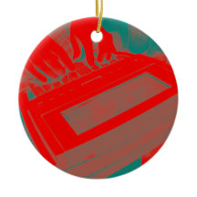 Personalized Red Steno Court Reporter