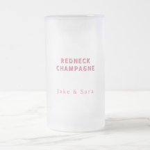 Personalized Redneck Champagne Pink