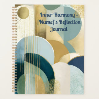Personalized Reflection Journal - 'Inner Harmony'  Planner