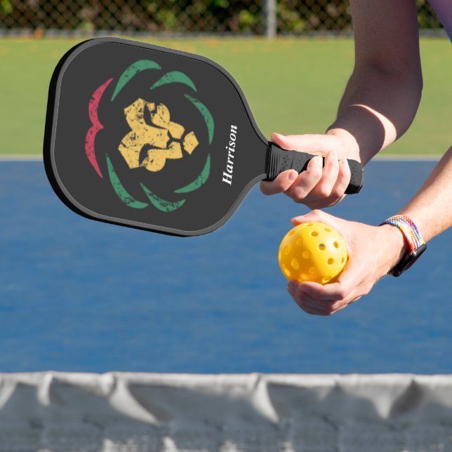 Personalized Reggae Lion Pickleball Paddle (Insitu)