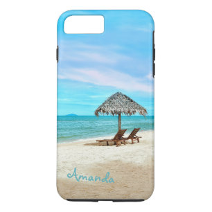 Personalized Relaxing Beach Landscape Case-Mate iPhone Case