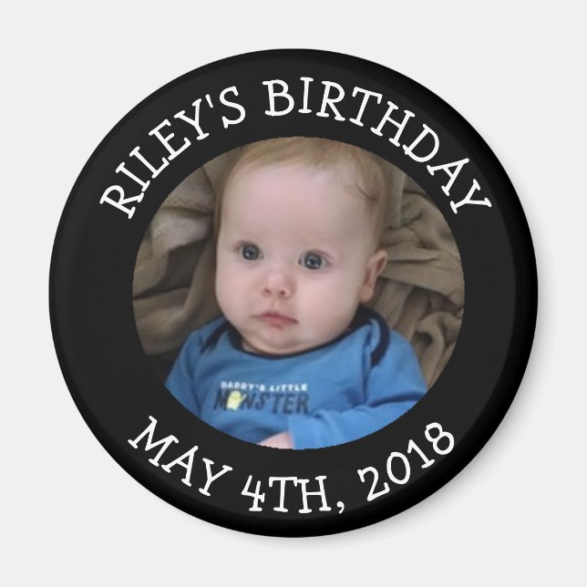 Personalized Reminder Magnet (Front)