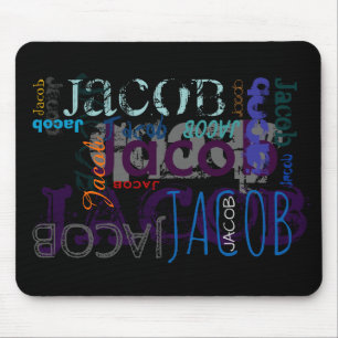 Personalized Repeating Name 5 letters Mousepad