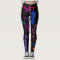 Personalized Repeating name 6 letters Leggings