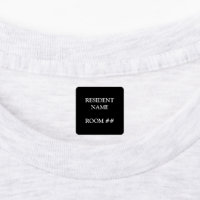Personalized Residential Home Stick On Clothing