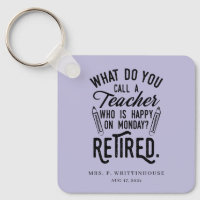 Personalized Retired School Principal Teachers