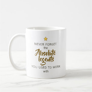 Personalized Retirement Farewell for Coworker Coffee Mug
