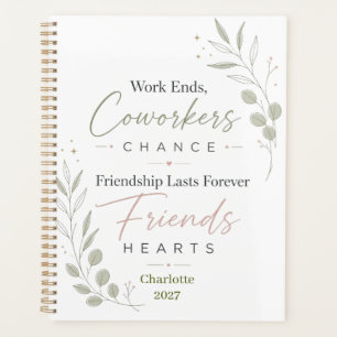 Personalized Retirement Friendship Gift Planner