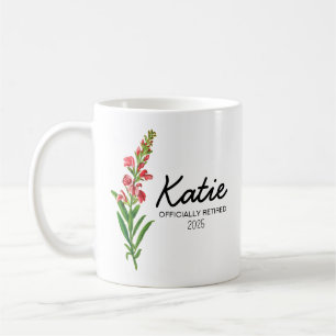Personalized retirement gifts for women,retirement coffee mug