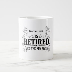 Personalized Retirement Let the Fun Begin Mug