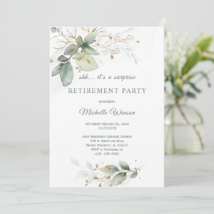 Personalized Retirement Party Template