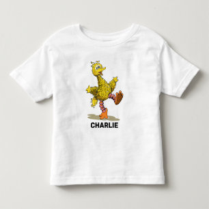 Personalized Retro Art Big Bird Toddler T-shirt