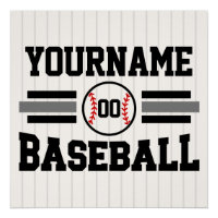 Personalized Retro Baseball Player NAME Team
