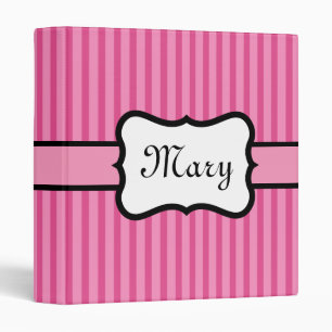 Personalized Retro Binder