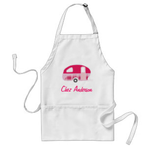 Personalized Retro Caravan Aprons