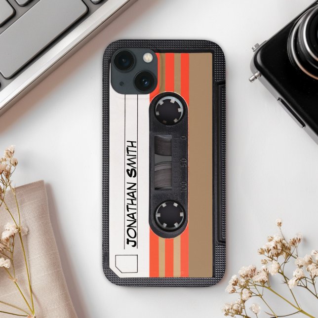 Personalized Retro Casette 80's Case-Mate iPhone Case (Creator Uploaded)