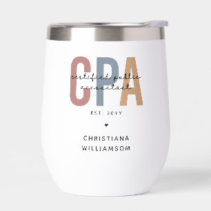 Personalized Retro CPA Certified Public Accountant
