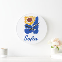 Personalized Retro Floral Daisy Custom Name Gift
