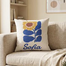 Personalized Retro Floral Daisy Custom Name Gift