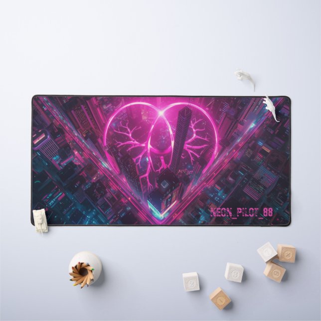 Personalized Retro Gaming Mouse Mat (Kids Table)