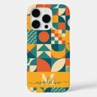 Personalized Retro Geometric Colourful