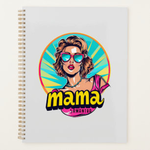 Personalized Retro Mama Pop Art (3) Planner