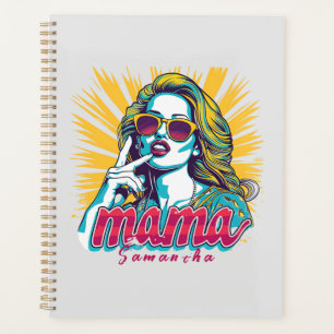 Personalized Retro Mama Pop Art (5) Planner