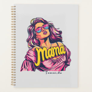 Personalized Retro Mama Pop Art (6) Planner