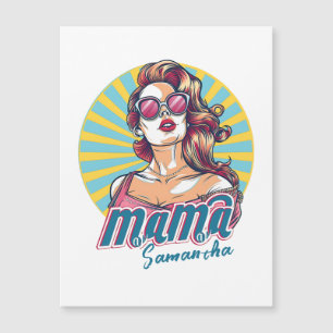 Personalized Retro  Mama Pop Art (9)