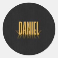 Personalized Retro Movie Poster Daniel Gold