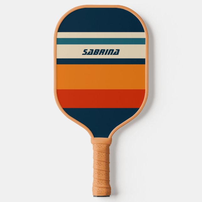 Personalized Retro  Pickleball Paddle (Front)