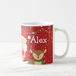 Personalized retro trendy and favourite Christmas Coffee Mug
