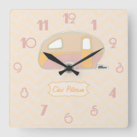 Personalized Retro Vintage Caravan Design