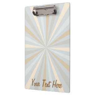 Personalized Retro Vintage Spinning Wheel Clipboard