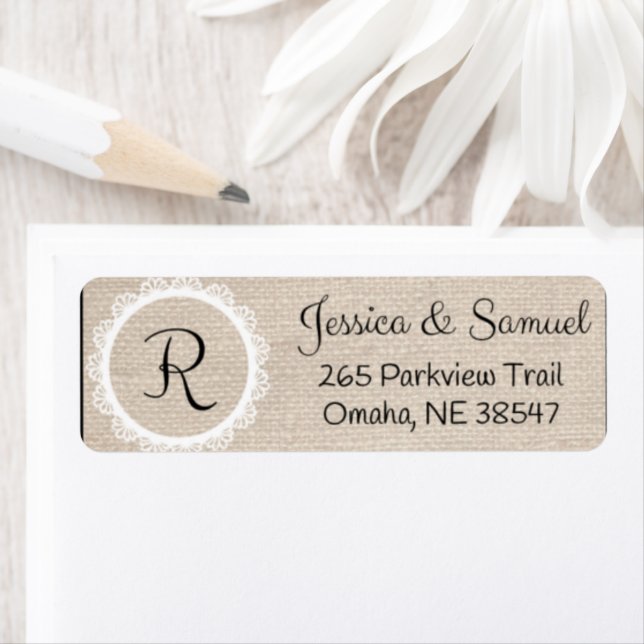 Personalized Return Address Label (Insitu)