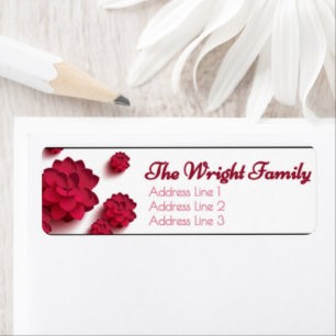 Personalized Return Address Label