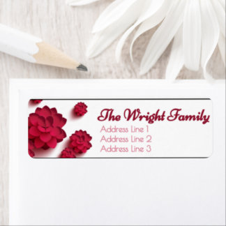 Personalized Return Address Label