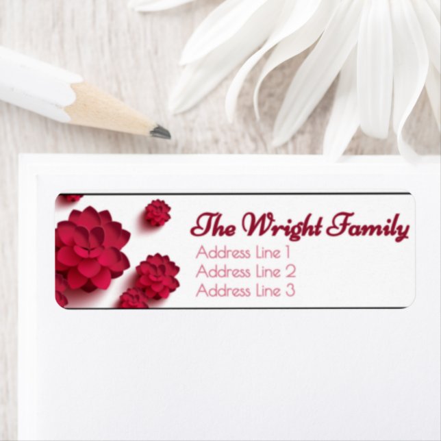 Personalized Return Address Label (Insitu)