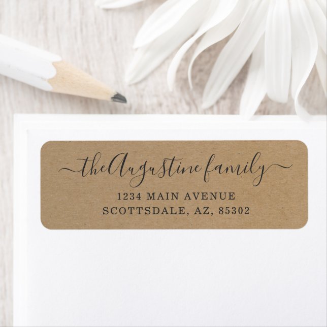 Personalized Return Address Labels (Insitu)