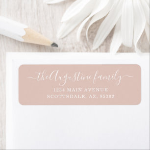 Personalized Return Address Labels