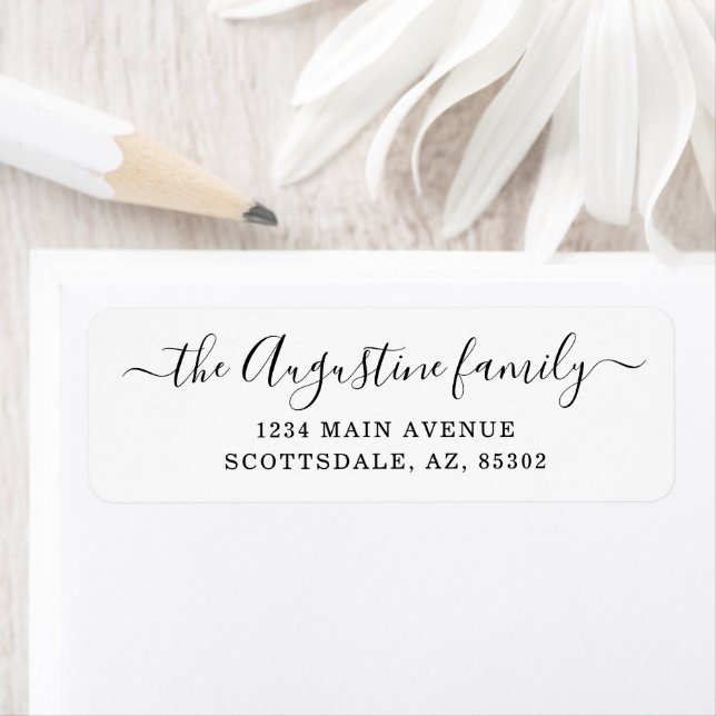Personalized Return Address Labels (Insitu)