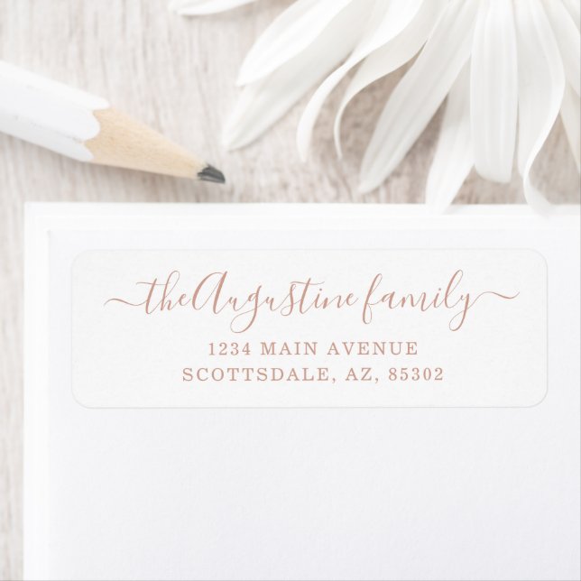 Personalized Return Address Labels (Insitu)