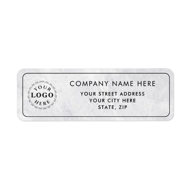 Personalized Return Address Labels - Add Your Text (Front)
