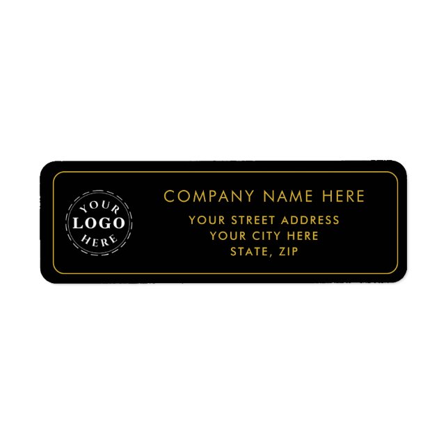 Personalized Return Address Labels - Add Your Text (Front)