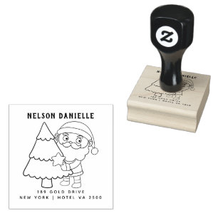 Personalized Return Address Rubber Stamp