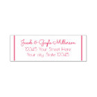 Personalized Return Address Self Ink Stamp