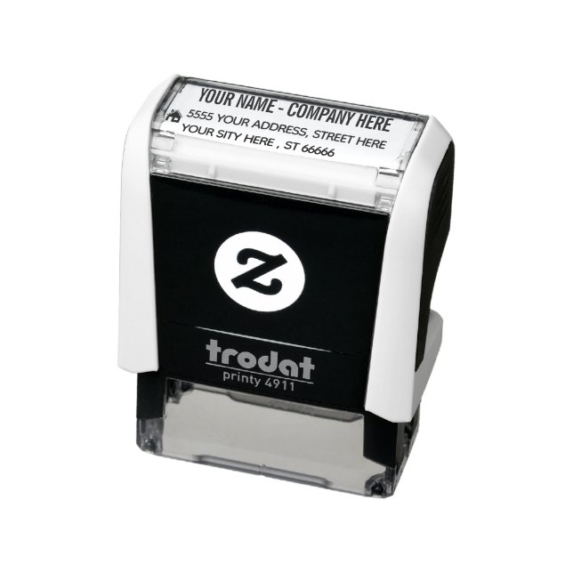 Personalized Return Address Self-inking Stamp (Product)