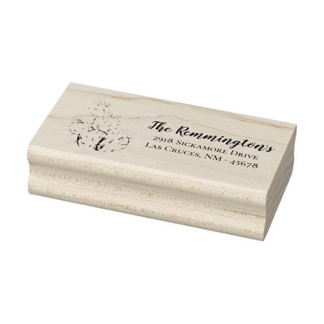 Personalized Return Address Stamp Boho Llama Bohem (Stamp)